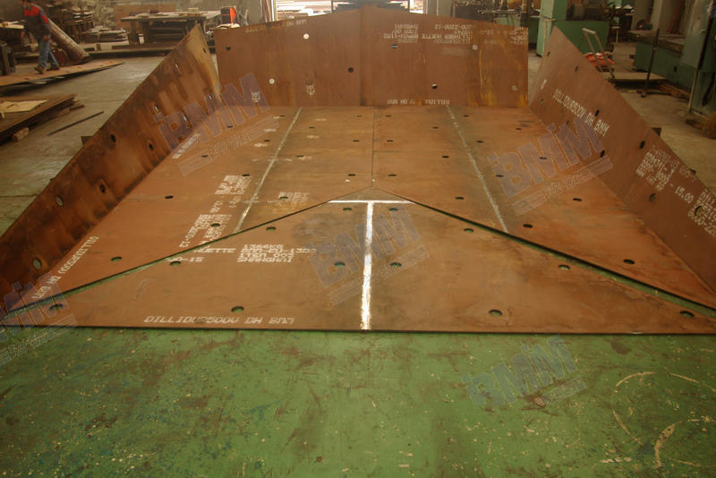 礦車車廂底板、側板